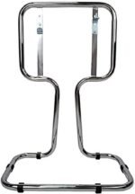 Double Fire Extinguisher Stand Chrome