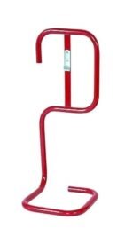 Single Fire Extinguisher Stand Red – Durable Red Steel Holder - Image 3