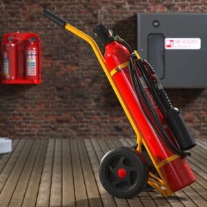 10kg CO2 Fire Extinguisher Trolley