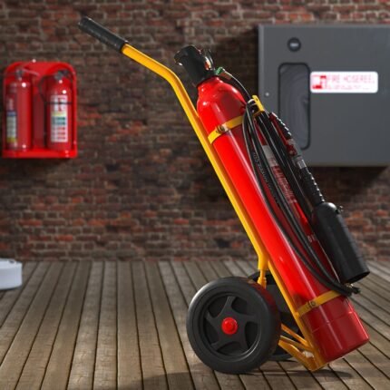10kg CO2 Fire Extinguisher Trolley