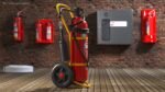 10kg CO2 Fire Extinguisher Trolley