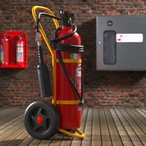 10kg CO2 Fire Extinguisher Trolley